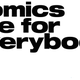 Comics Are For Everybody logo by Bellaire and Fonografiks